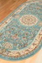 Килим Iranian Star 2657 blue овал